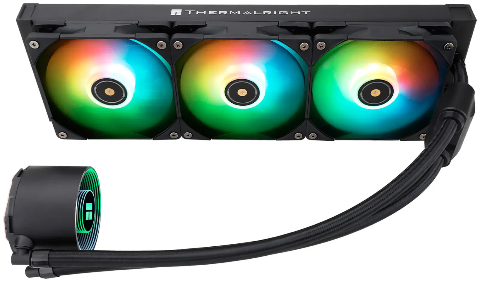СЖО для процессоров Thermalright Frozen Notte 360 Black Argb V2 (F-NOTTE-360-BL-ARGB-V2)