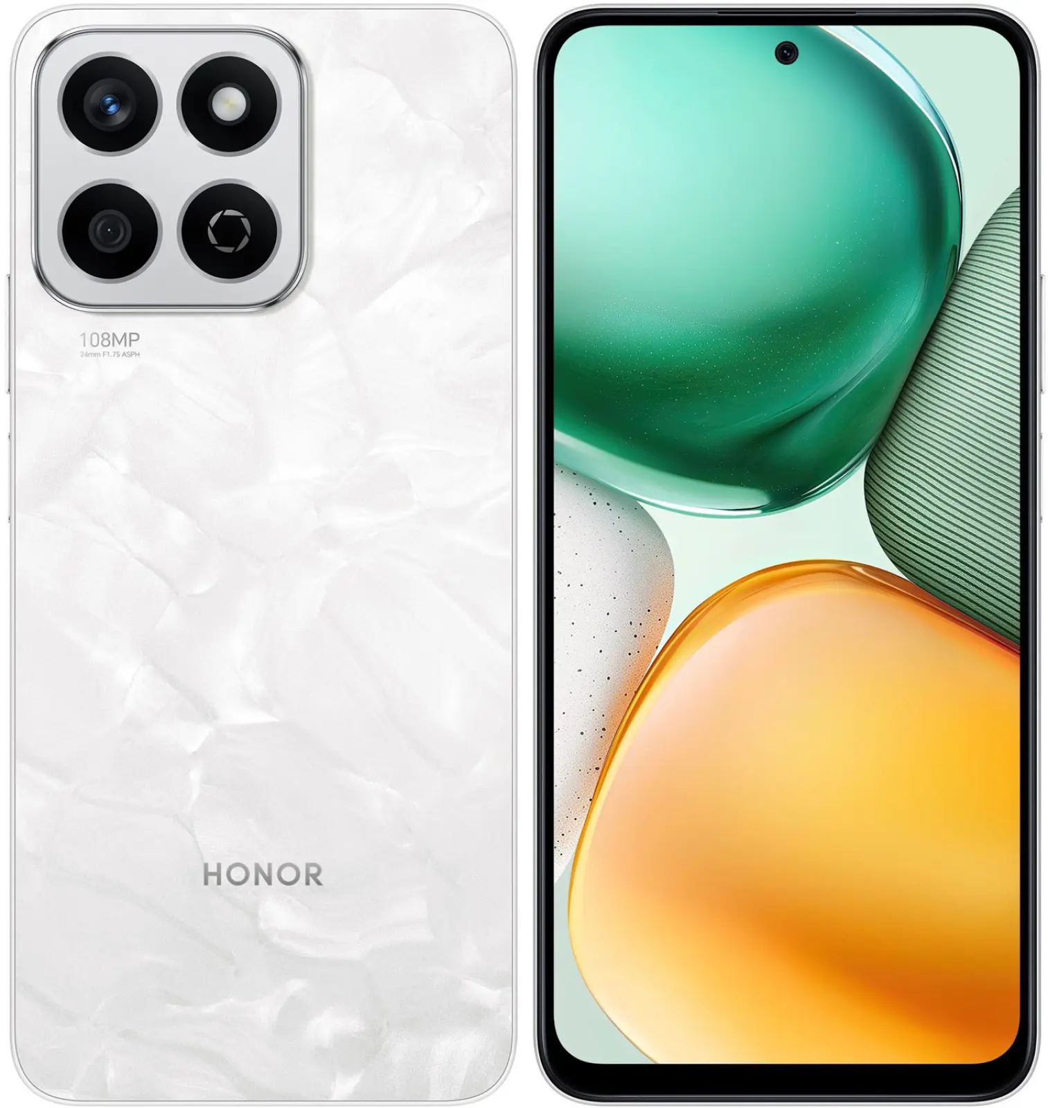 Смартфон Honor X7C 8/128 Гб Лунный белый