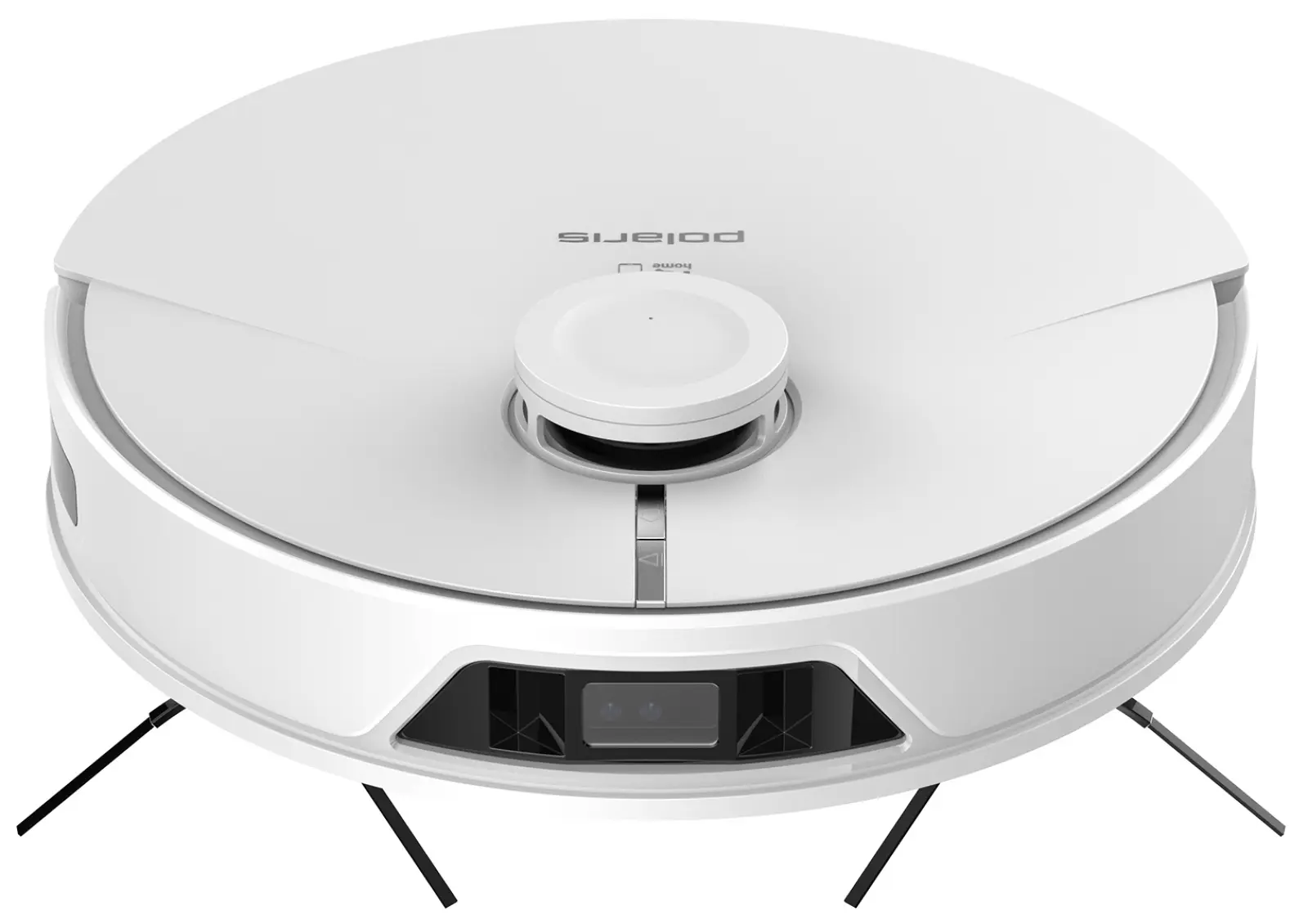 Робот-пылесос Polaris PVCRAC 7750 WIFI IQ Home, влажная и сухая уборка, белый