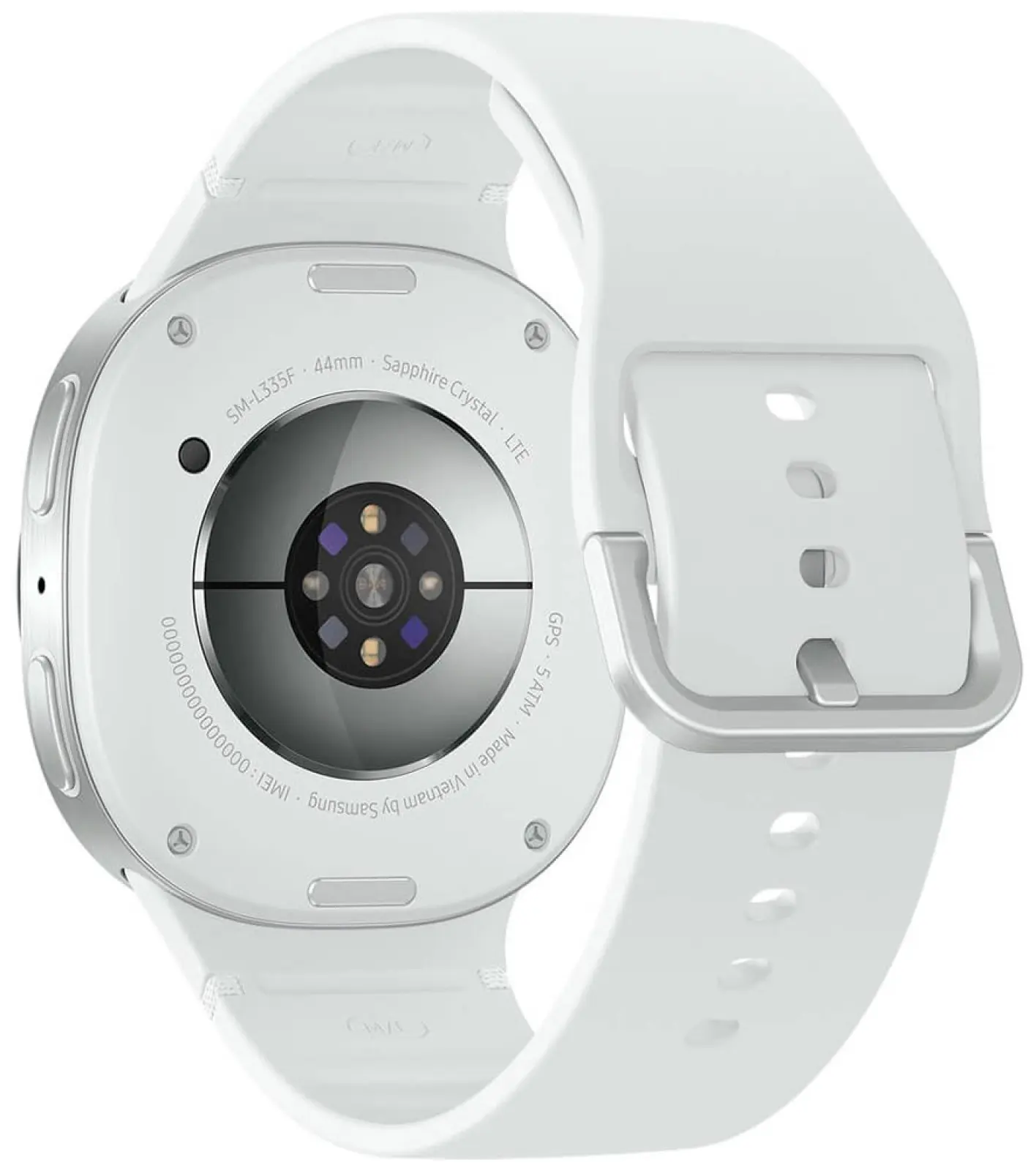 Смарт-часы Samsung Galaxy Watch 8, LTE, 44 мм, 1.47 Super AMOLED, серебристый (SM-L335FZSACAU)