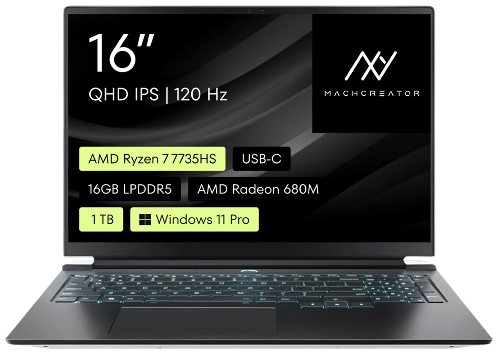 Ноутбук Machcreator Vision L16 SE White (JJ00G800HRU)