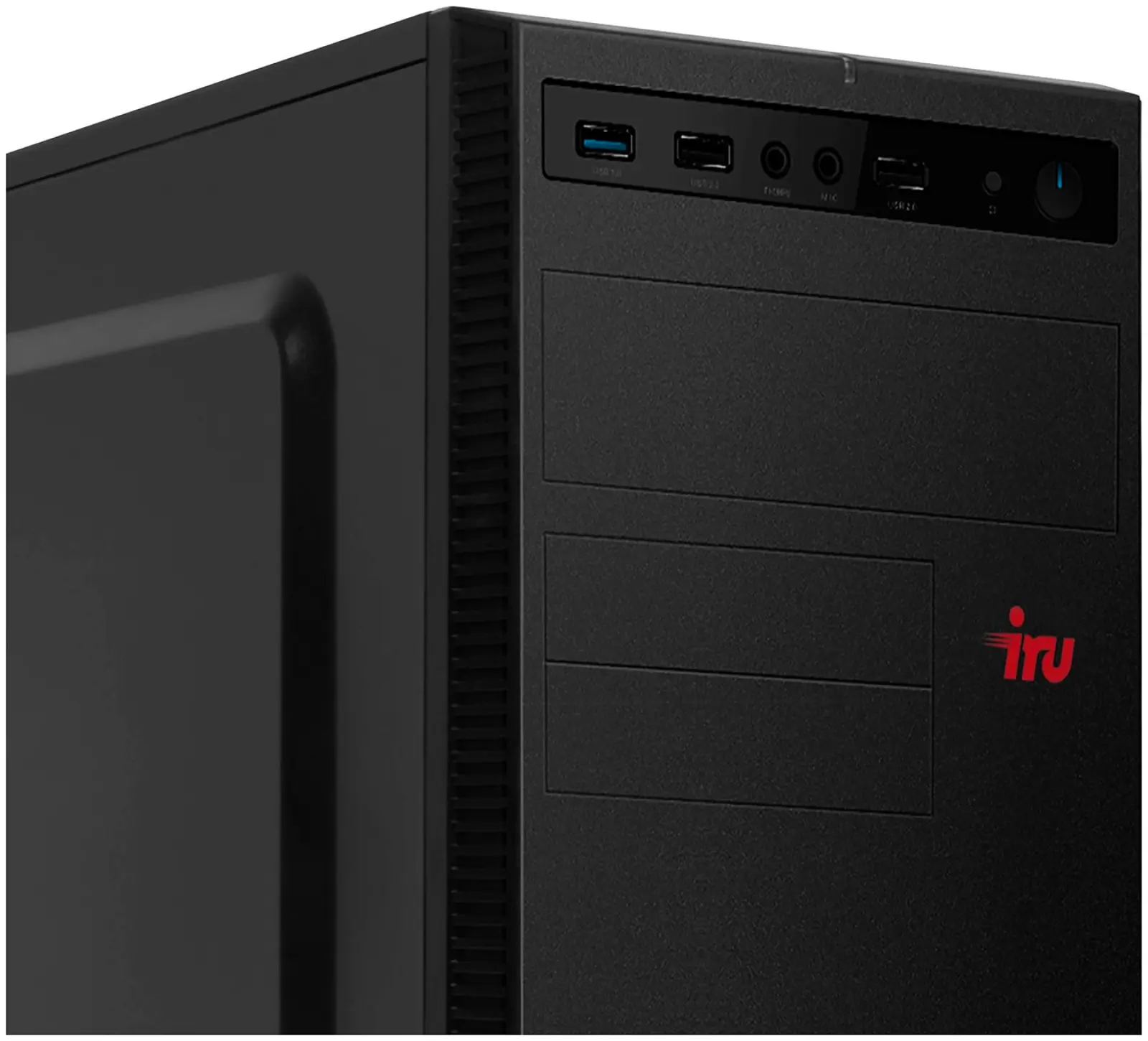 ПК iRU Home 310H6SE MT, Intel Core i3 12100, 16Gb, 512Gb SSD, UHDG 730, FreeDOS, 400W, черный (1994645)