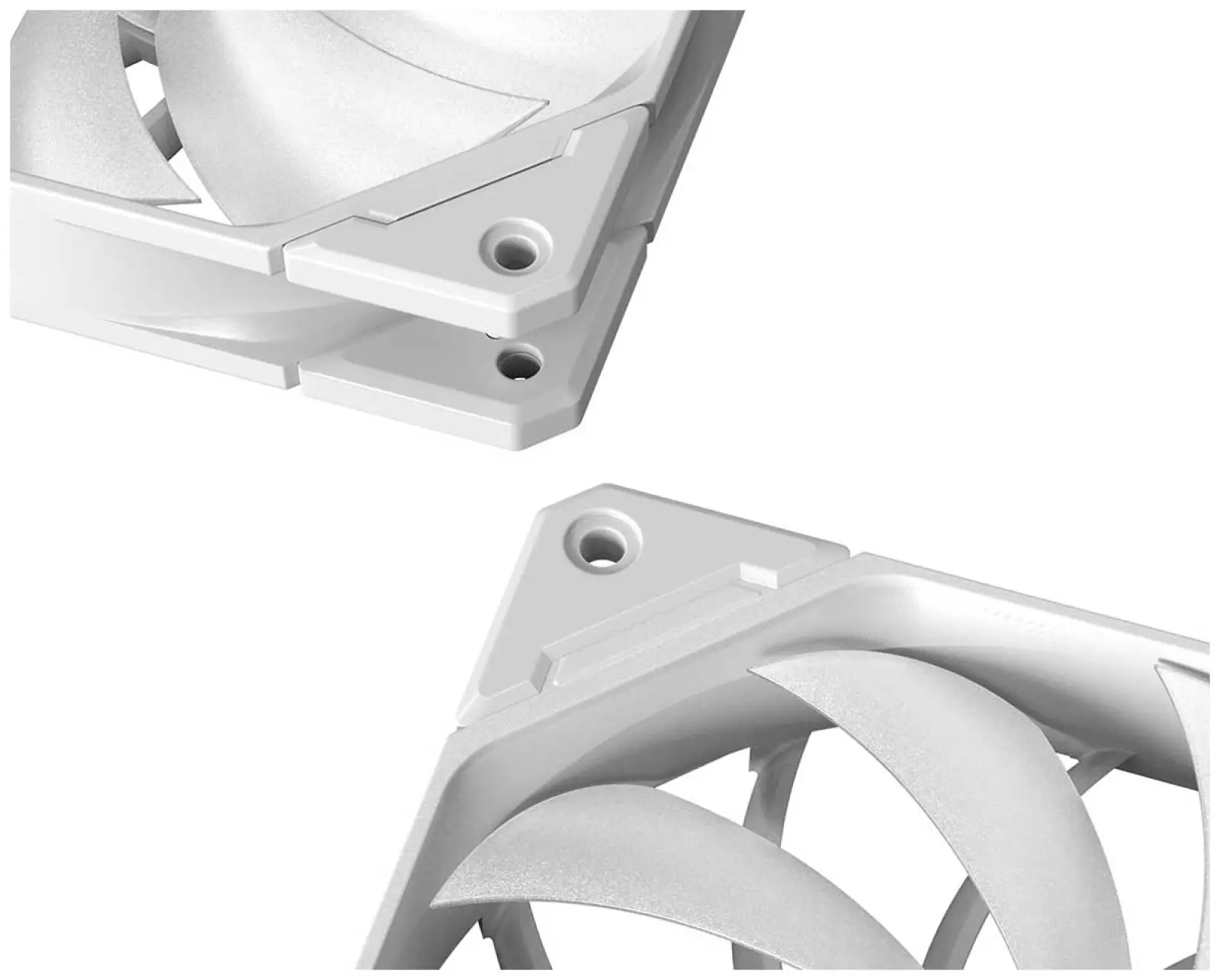 Вентилятор для корпуса ID-Cooling 3x120 mm PWM WHITE (TF-12025-PRO SW TRIO)