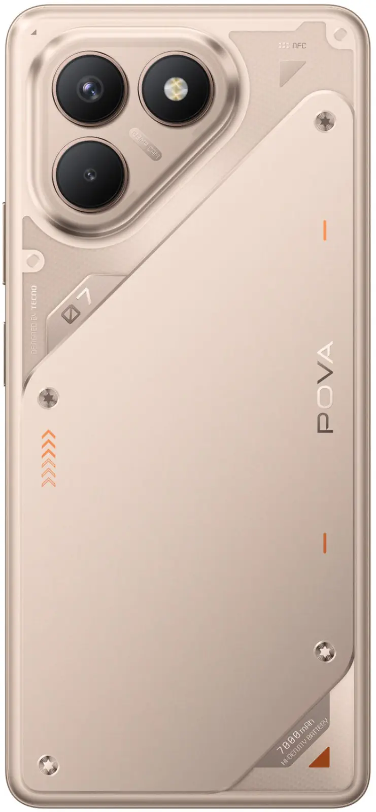 Смартфон Tecno POVA 7 Neo 8+256 Гб титан