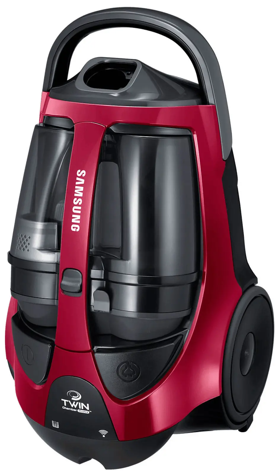 Пылесос напольный Samsung VCC885FH3P/XEV 2200 Вт бордовый/черный