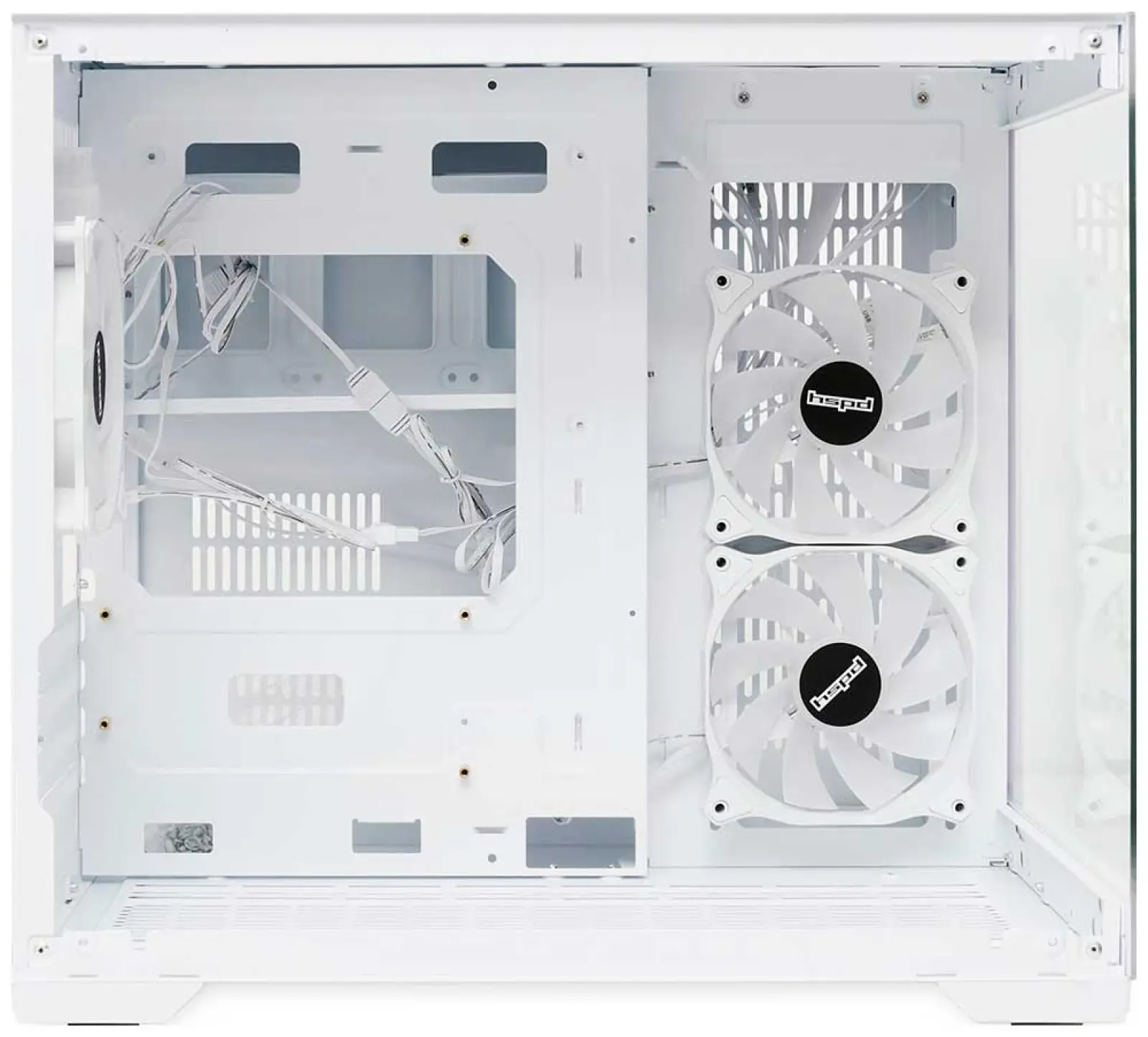 Компьютерный корпус HSPD F330 (F330-TGWH-ARGB)