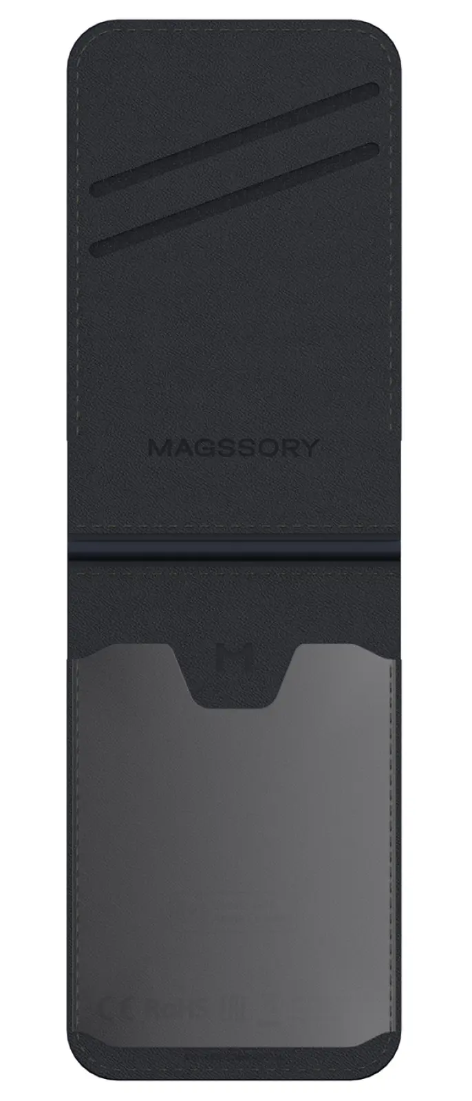 Кошелек-кардхолдер Magssory Geotag Magnetic Flip Wallet, совместимый с MagSafe и Find My, blue (ACL003)