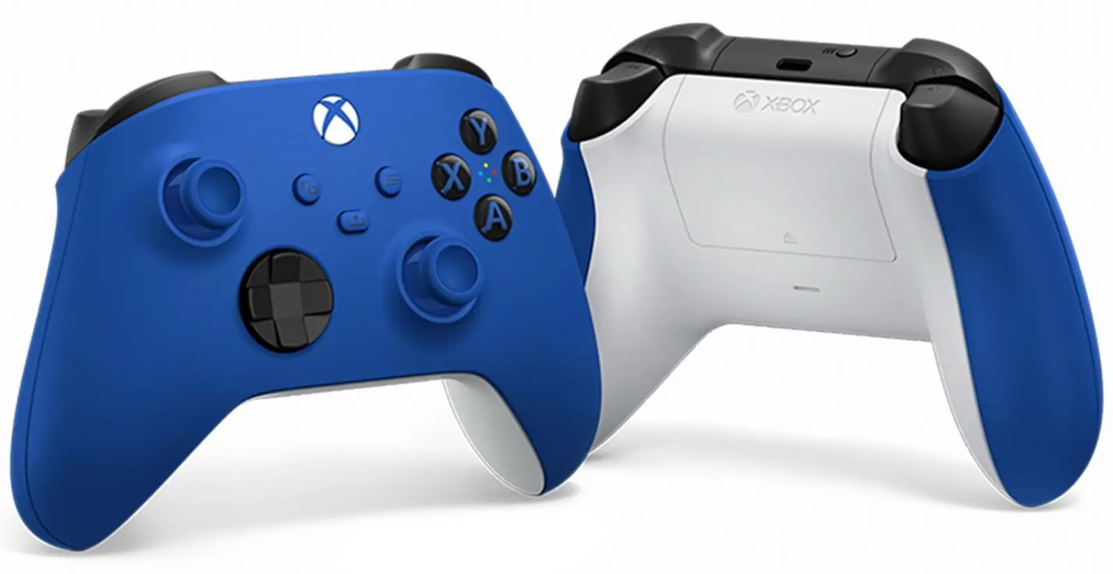 Геймпад Microsoft Xbox Shock Blue (QAU-00009)