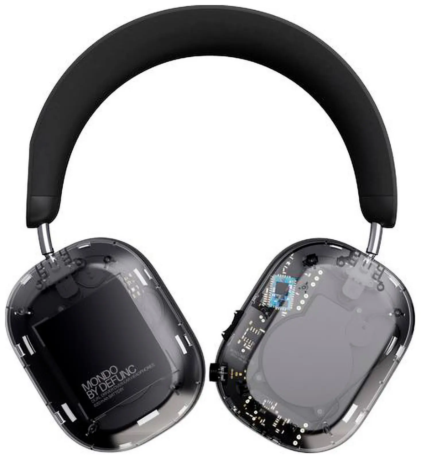 Полноразмерные Bluetooth наушники Mondo by Defunc прозрачный