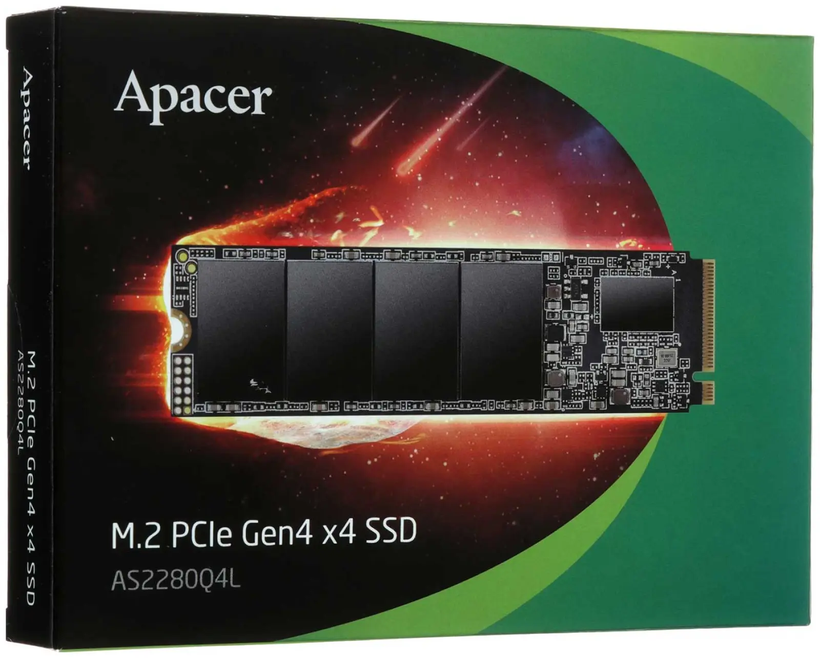 SSD накопитель Apacer M.2 256GB AS2280Q4L (AP256GAS2280Q4L-1)