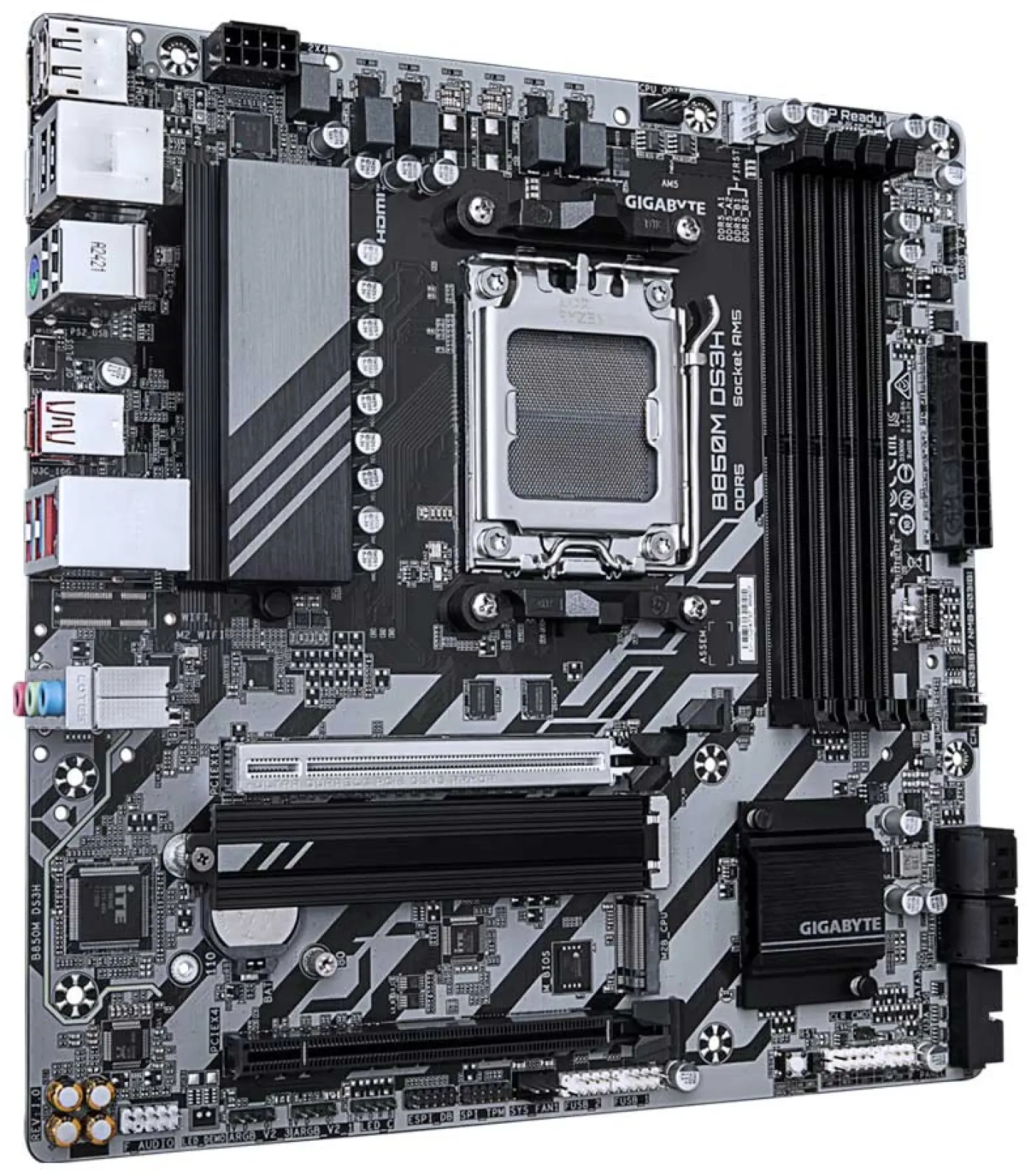 Материнская плата Gigabyte B850M DS3H (AM5, mATX)