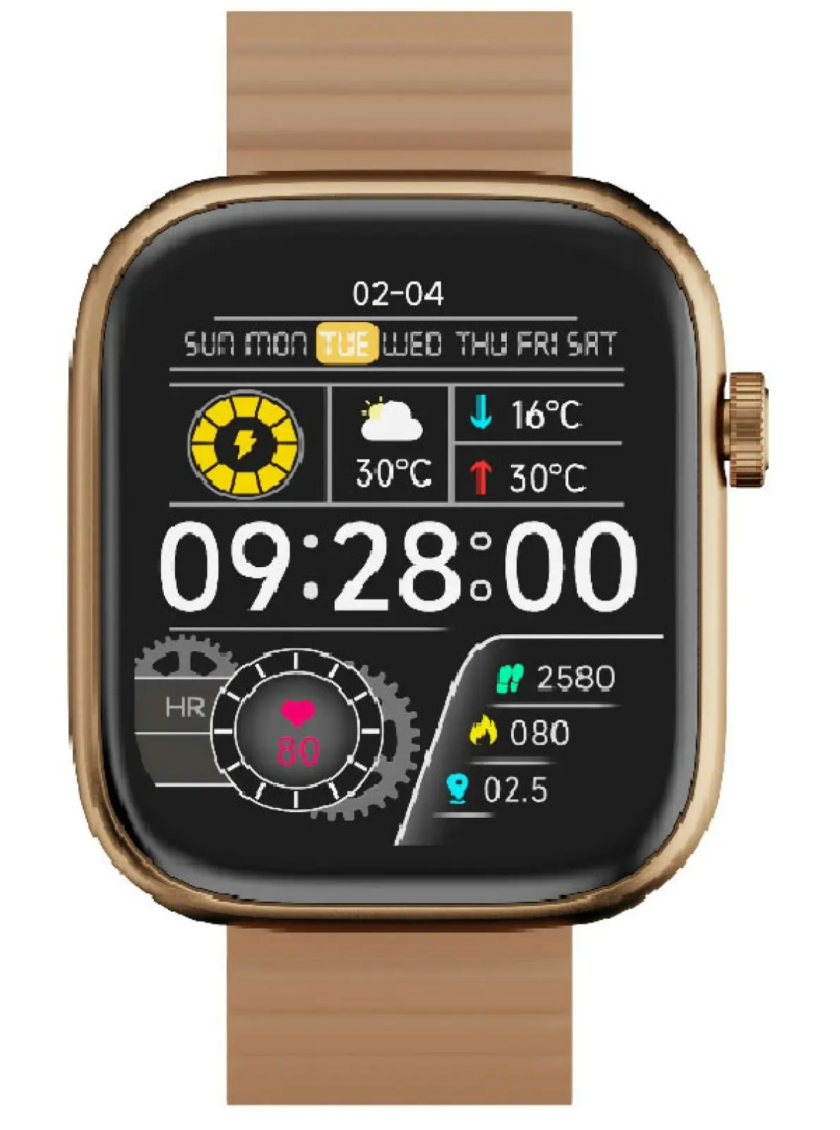 Умные часы iMIKI ST2 Gold+Rose