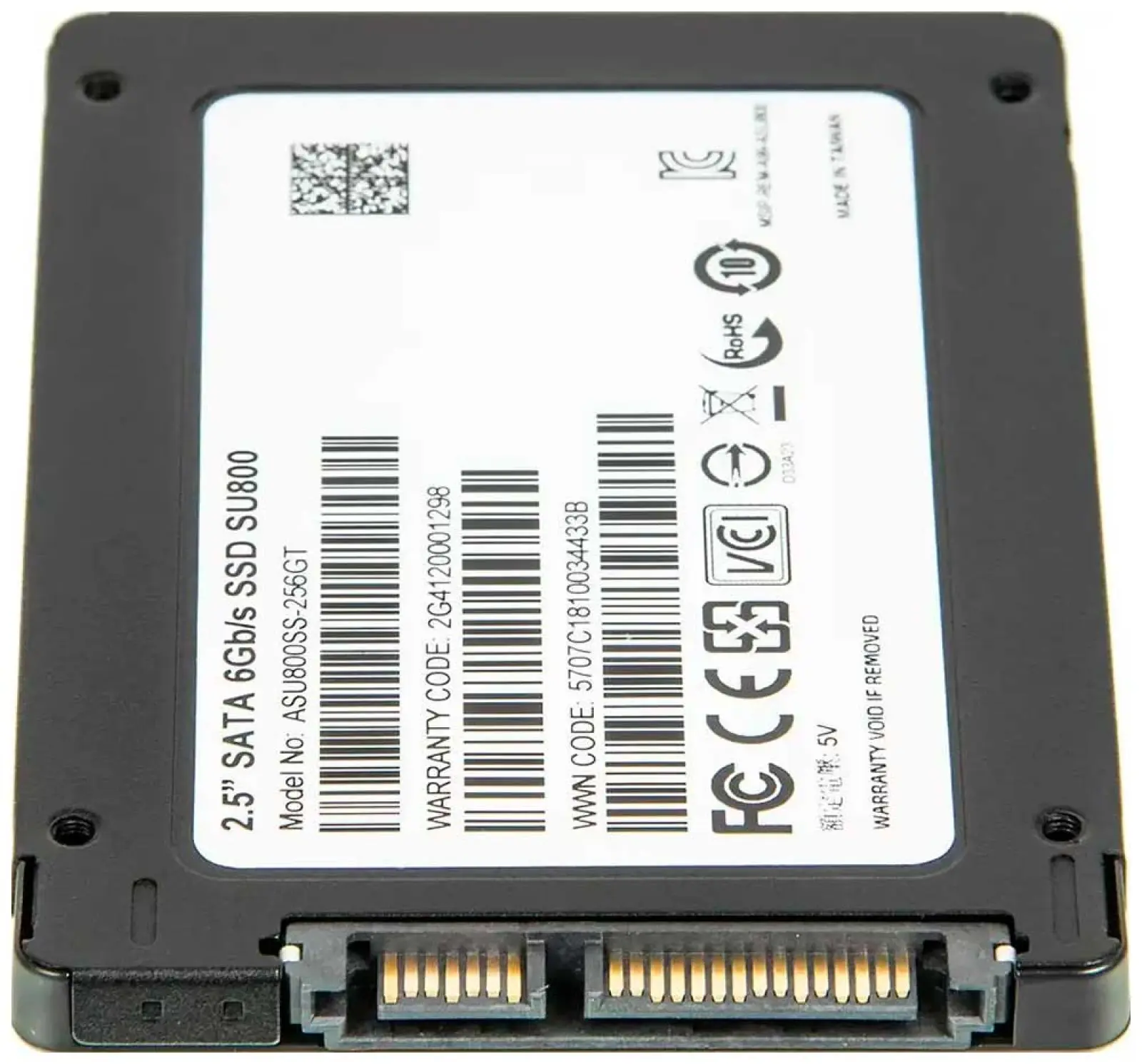 SSD-накопитель Adata 2.5 Ultimate SU800 256 Гб SATA III (ASU800SS-256GT-C)