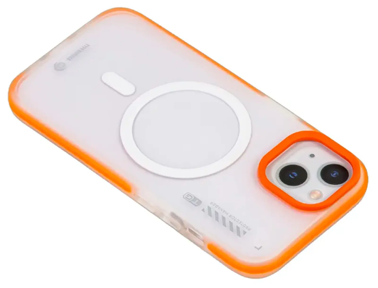 Чехол с магнитным покрытием Type Gorilla Dual Color iPhone15, Orange-red (BL-T46-iP15-DC-OR-R)