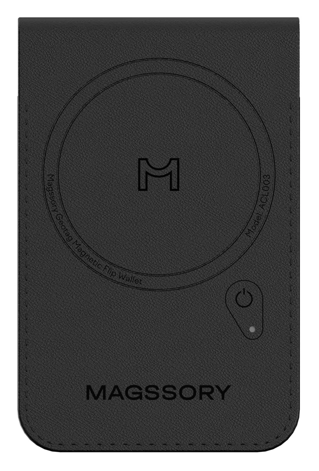 Кошелек-кардхолдер Magssory Geotag Magnetic Flip Wallet, совместимый с MagSafe и Find My, midnight (ACL003)
