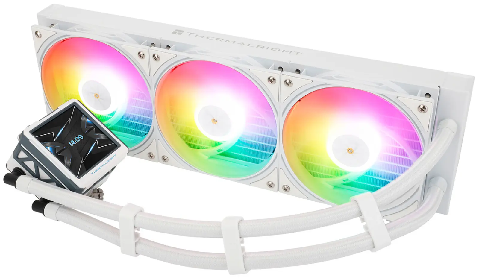 СЖО для процессоров Thermalright Frozen Warframe 360 Ultra White Argb (F-WFRAME-360-UL-WH-ARGB)