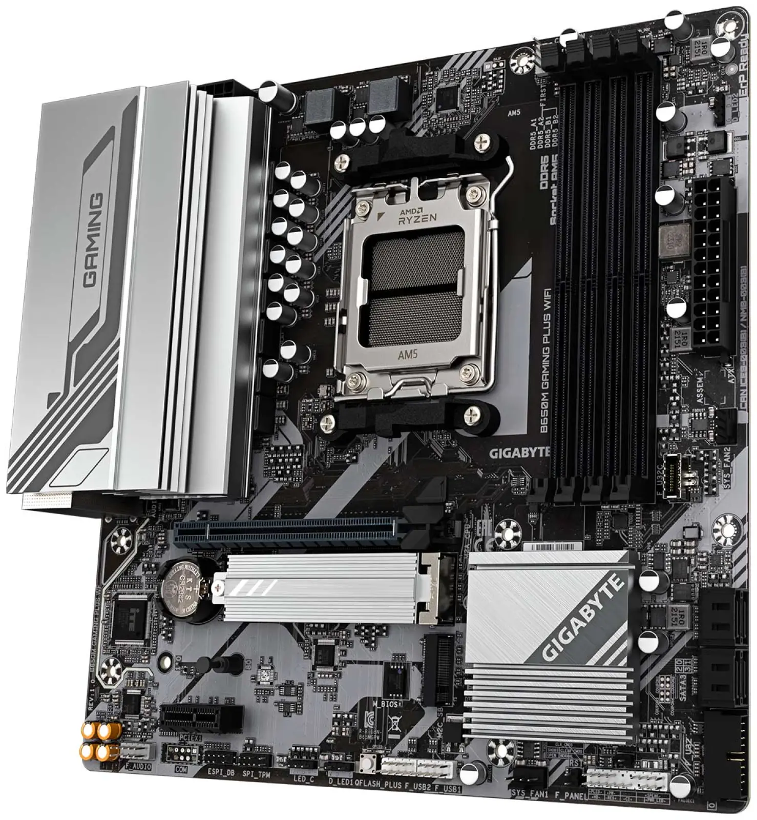 Материнская плата Gigabyte B650M GAMING PLUS WF (AM5, mATX)