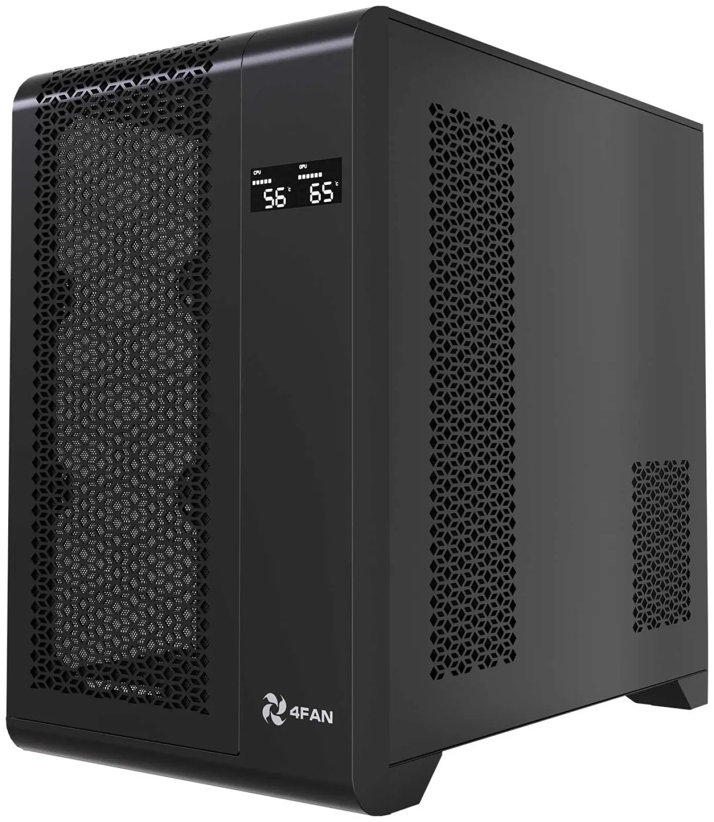 Компьютерный корпус 4FAN XZ Gigabit Black