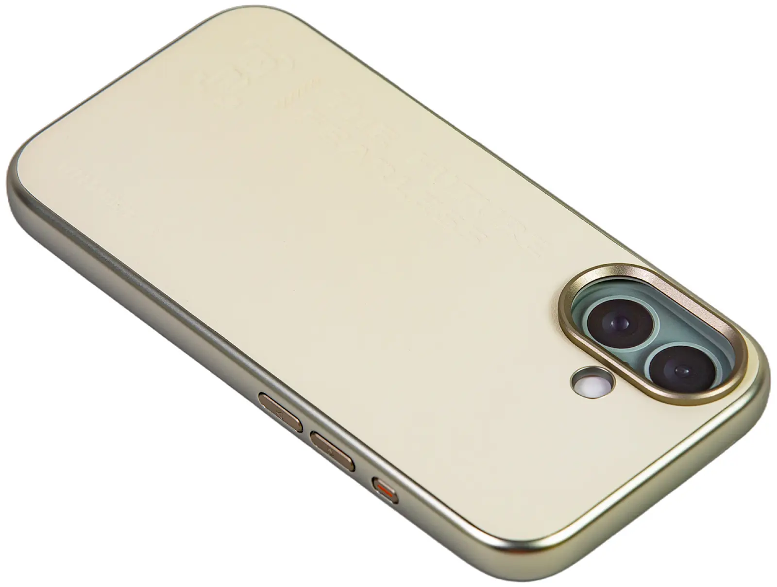 Чехол с магнитным покрытием Type Gorilla Premium Magnetic iPhone 16, White Leather (BL-T52-iP16-LTR-WH)