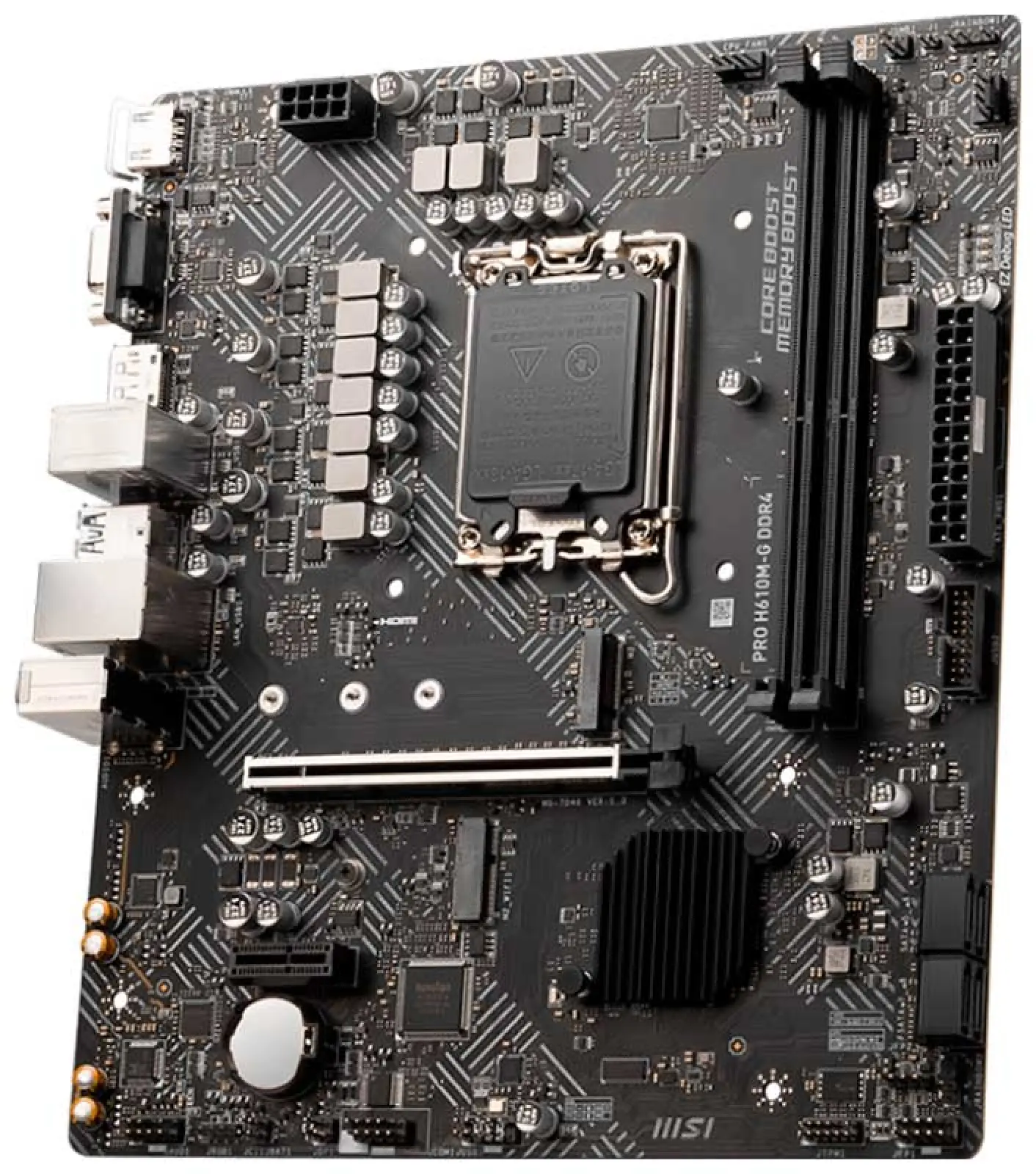 Материнская плата MSI PRO H610M-G (LGA1700, mATX)