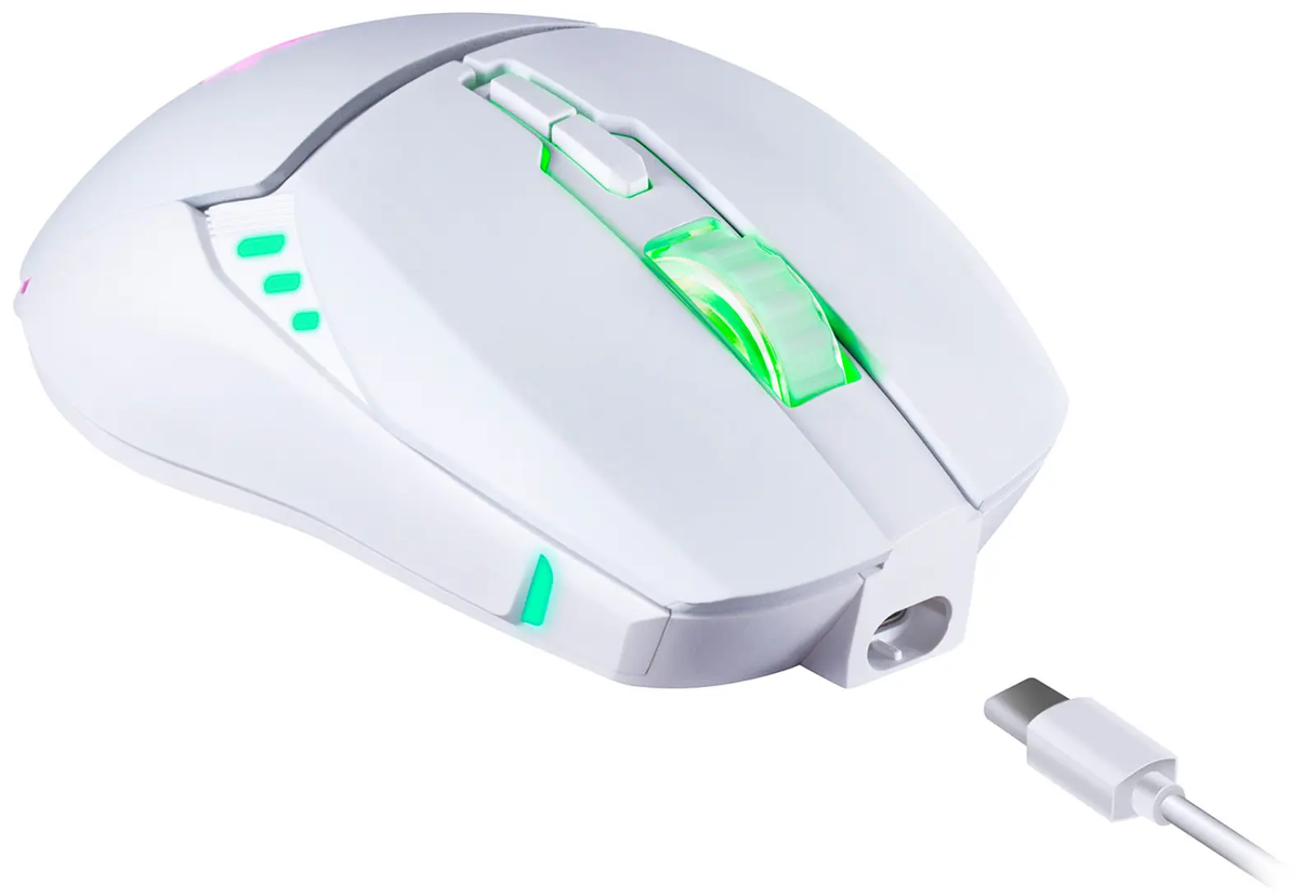 Беспроводная игровая мышь Defender Stix GM-009, белая