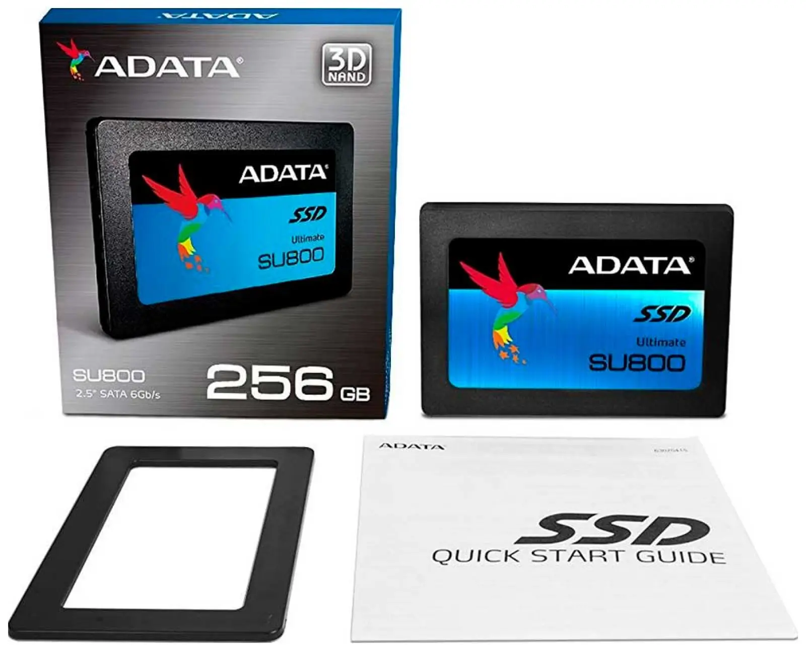 SSD-накопитель Adata 2.5 Ultimate SU800 256 Гб SATA III (ASU800SS-256GT-C)