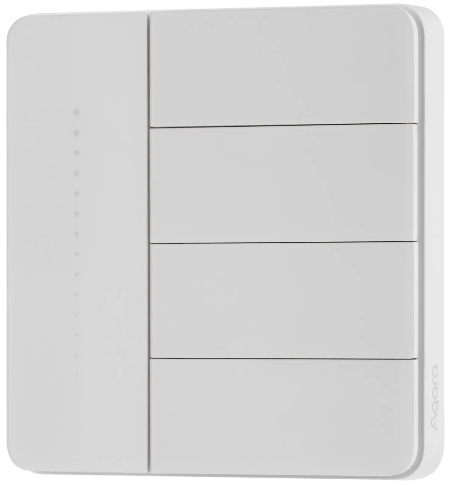 Умный выключатель Aqara Z1 Pro ZNQBKG45LM, 4-х кл., белый (ZNQBKG45LM_WH)