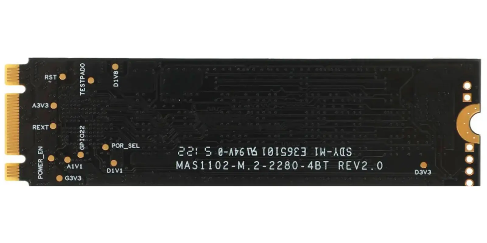 SSD накопитель Kingspec M.2 NT 256 Гб SATA III (NT-256)