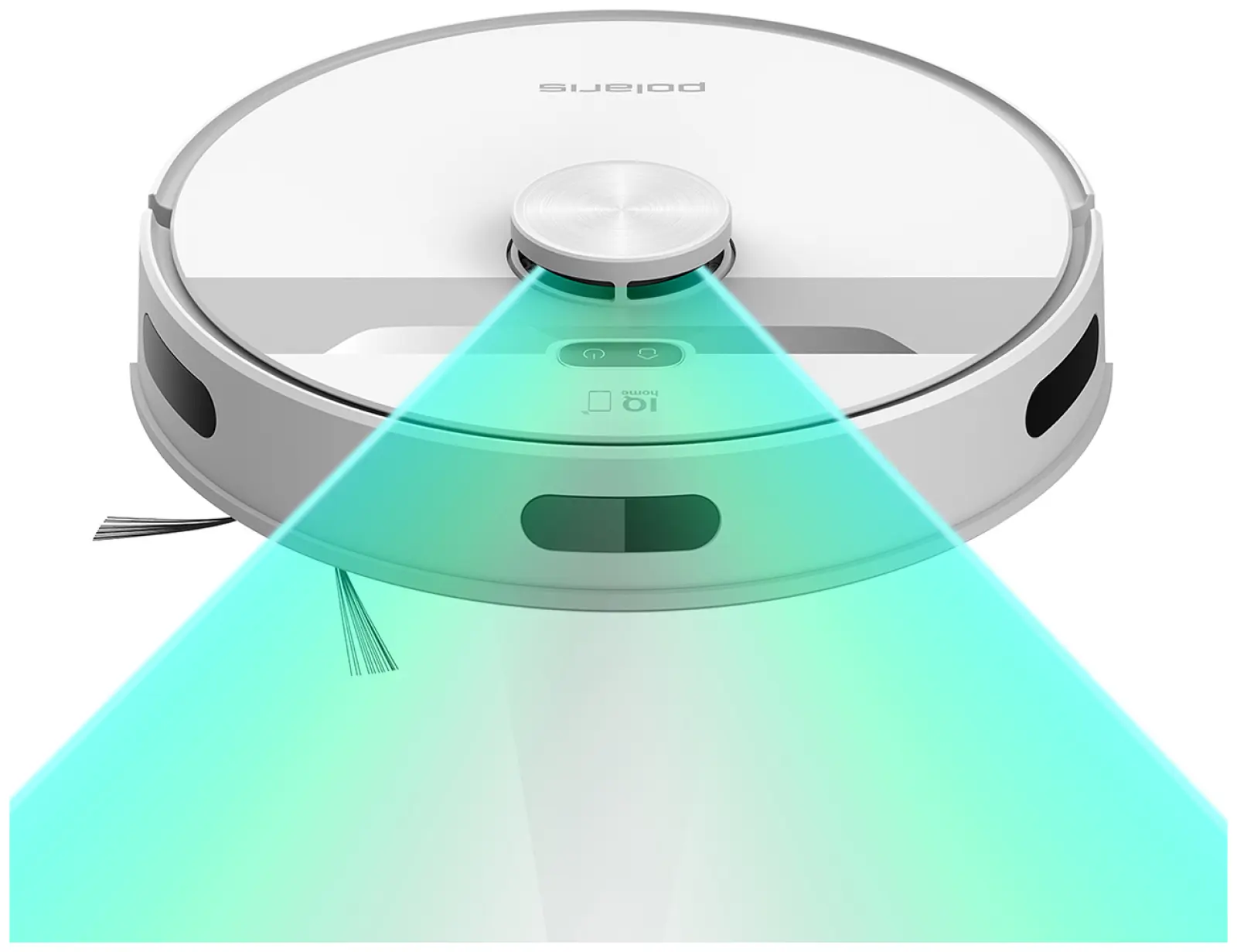 Робот-пылесос Polaris PVCR 6001 WIFI IQ Home Белый