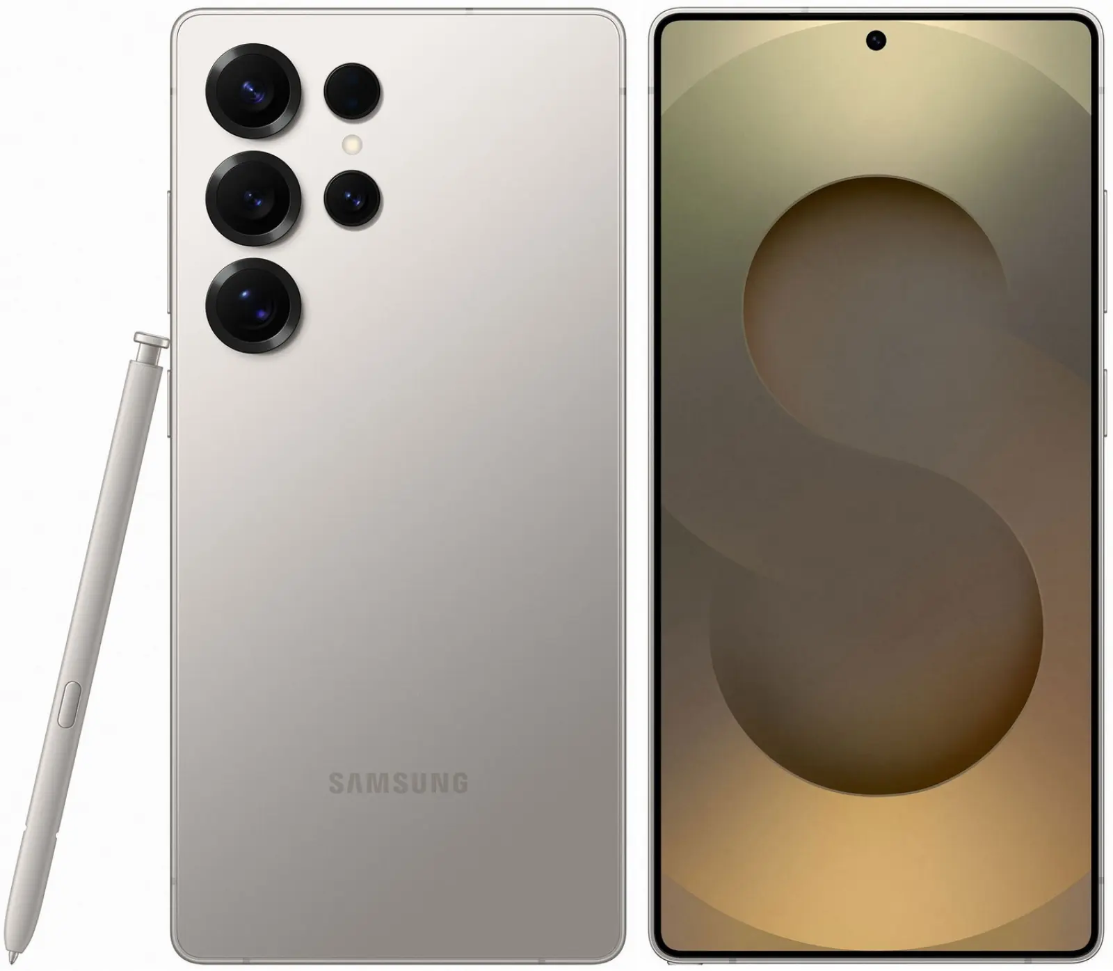 Смартфон Samsung Galaxy S25 Ultra 5G 12+512GB, AMOLED, стилус, Серый Титан