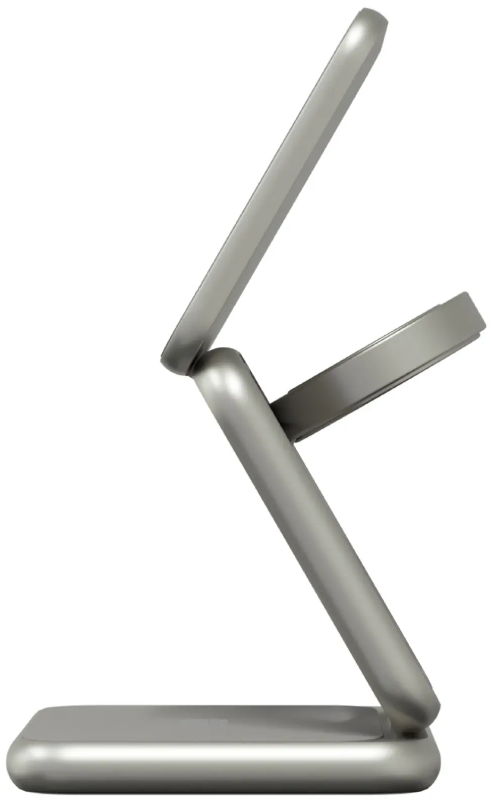 Складное беспроводное зарядное устройство Magssory Fold Pro, 3 в 1, с магнитами, совместимое с Qi2 (titan WCH063)