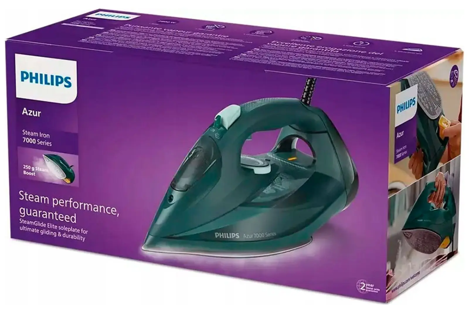Утюг Philips DST7050/70, зеленый