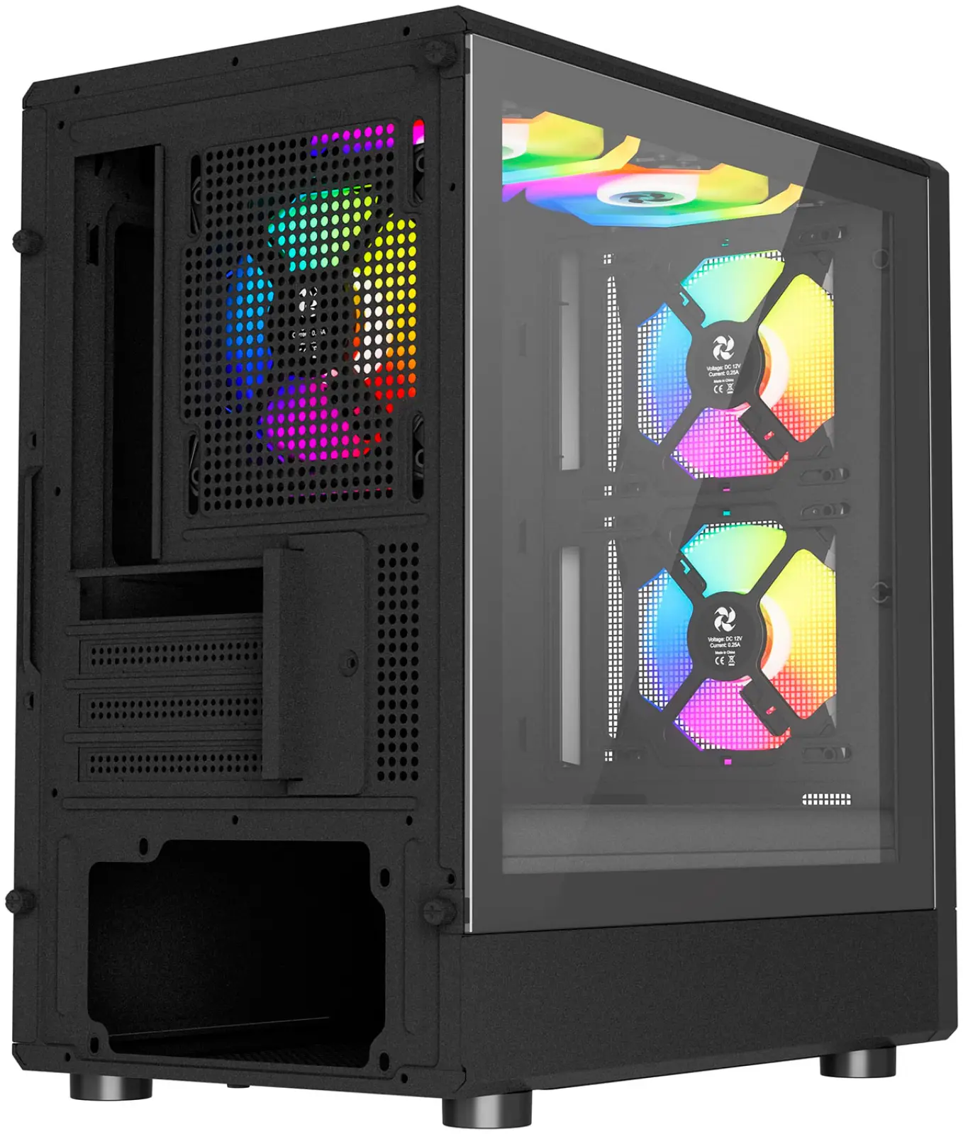 Компьютерный корпус 4FAN Indigon Black