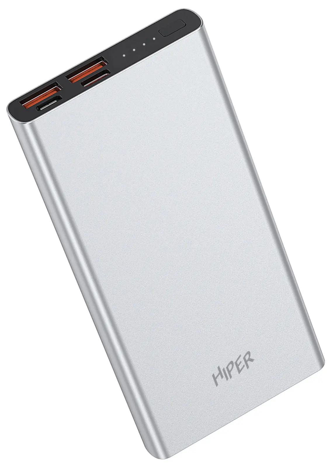 Внешний аккумулятор Hiper CORE 2XL Metal PowerBank, серебристый, 10000 мАч