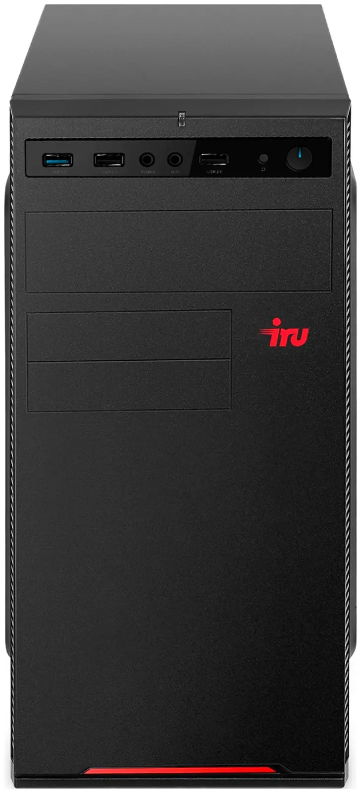 ПК iRU Home 310H6SE MT, Intel Core i3 12100, 16Gb, 512Gb SSD, UHDG 730, FreeDOS, 400W, черный (1994645)