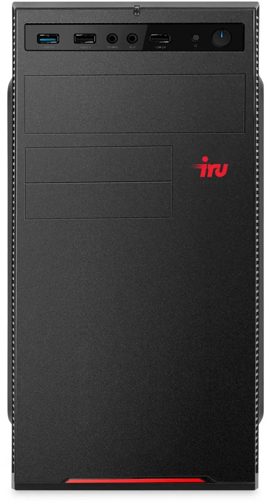 Компьютер iRU Home 310H6SE MT i5 12400 (2.5) 16Gb SSD1Tb UHDG 730 FreeDOS GbitEth 400W черный (1996652)