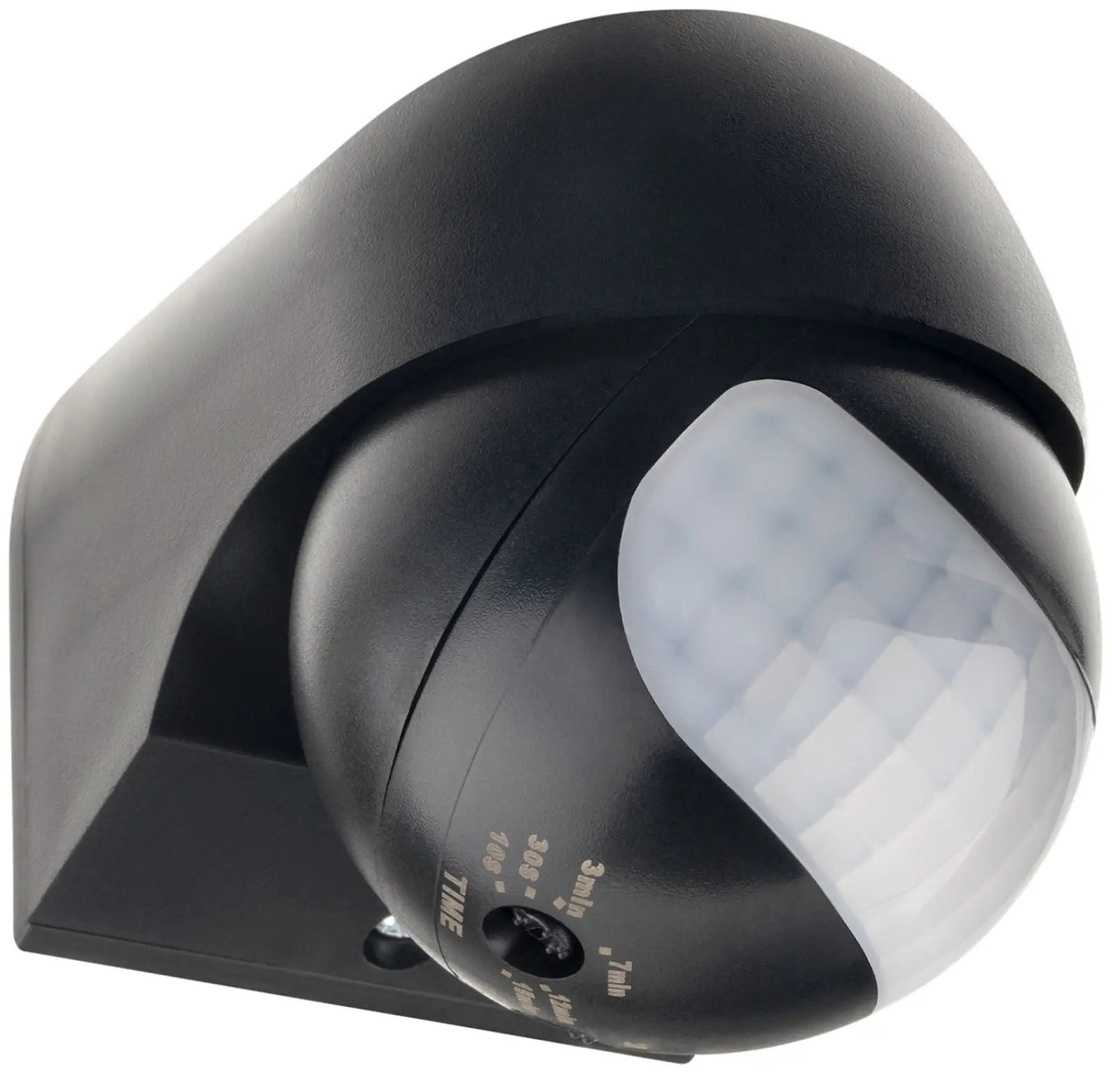 Датчик движения настенный Duwi DD-03, 180°, 10-900 с, 12 м, 800 Вт, IP44, черный (25822 3)