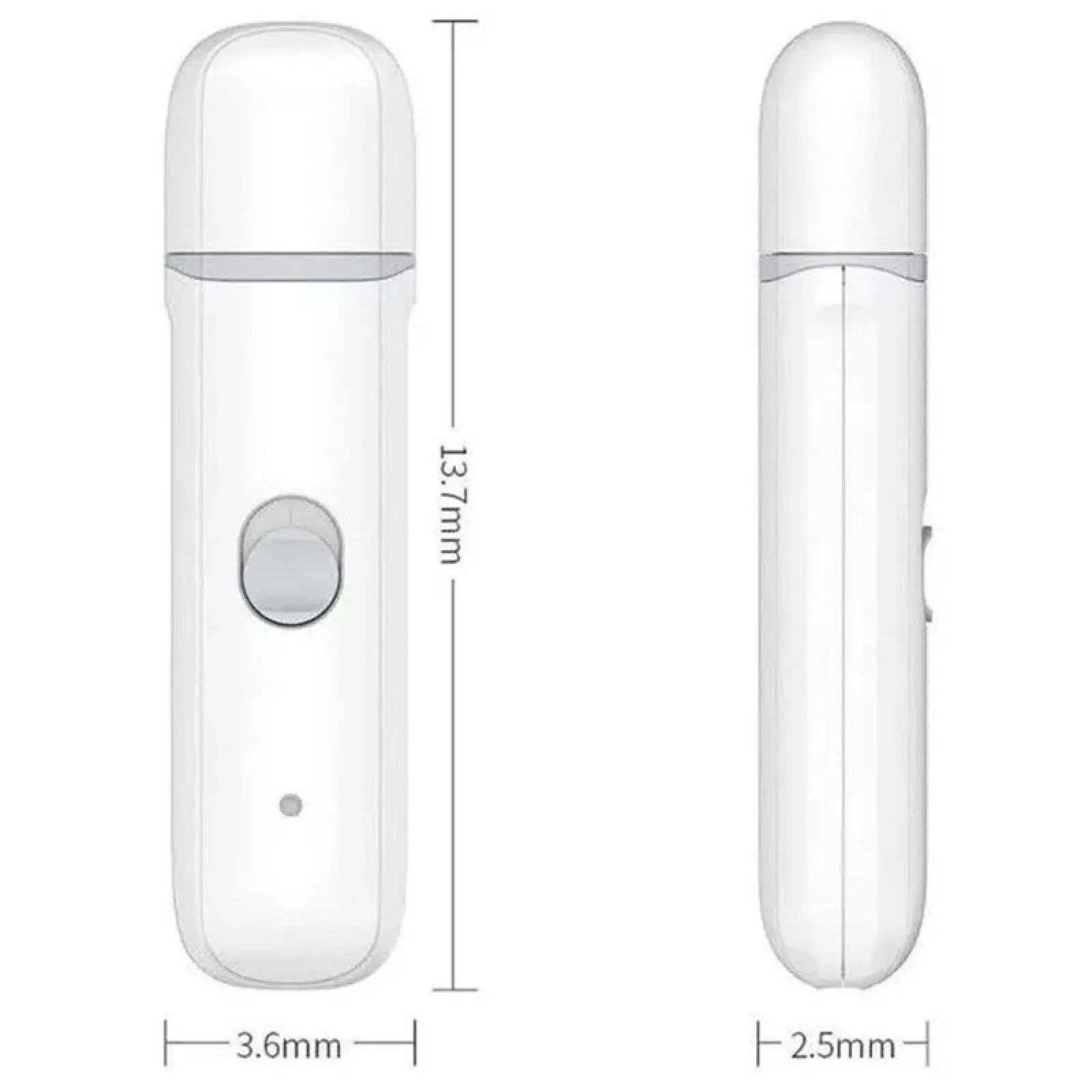 Триммер для когтей домашних животных Xiaomi Pawbby Pet Nail Grinder (MG-NG001A-EU), белый