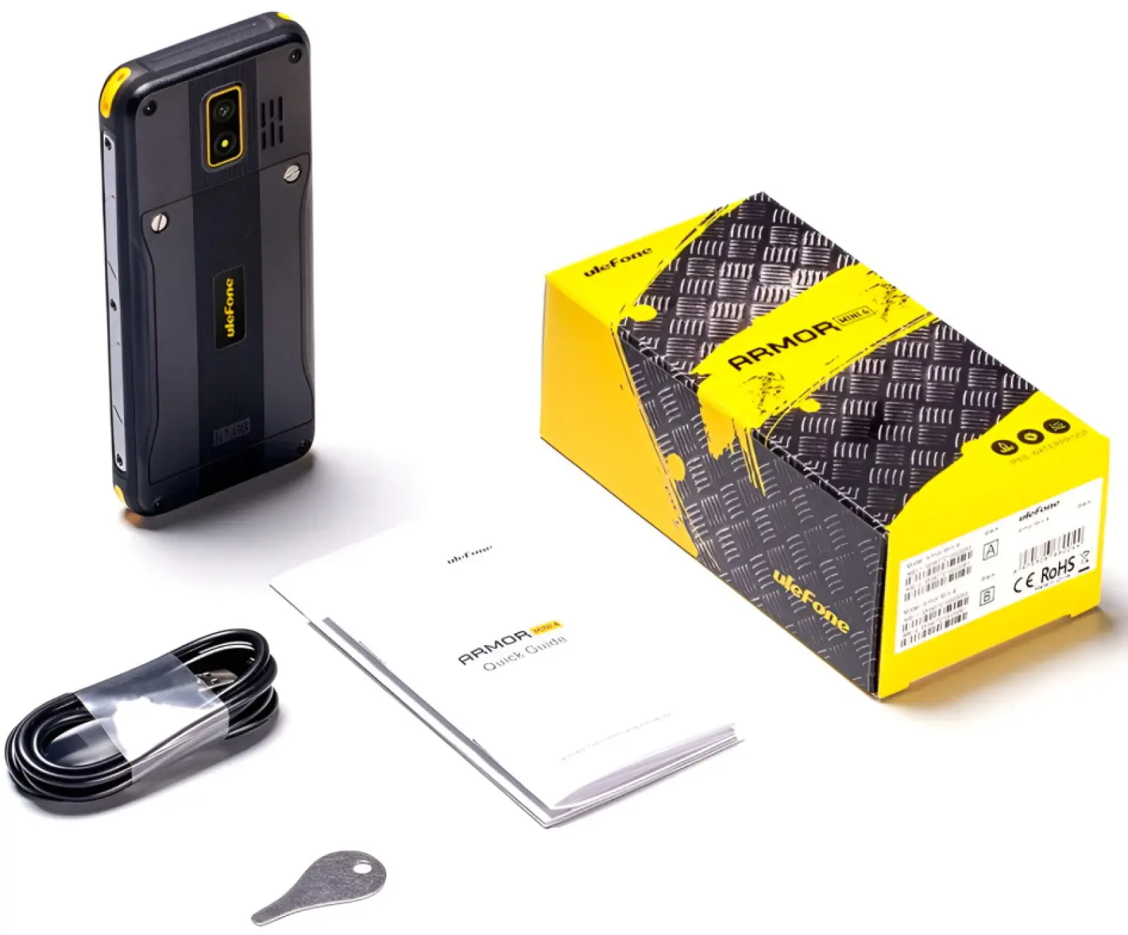 Мобильный телефон Ulefone Armor Mini 4 64+128MB черный