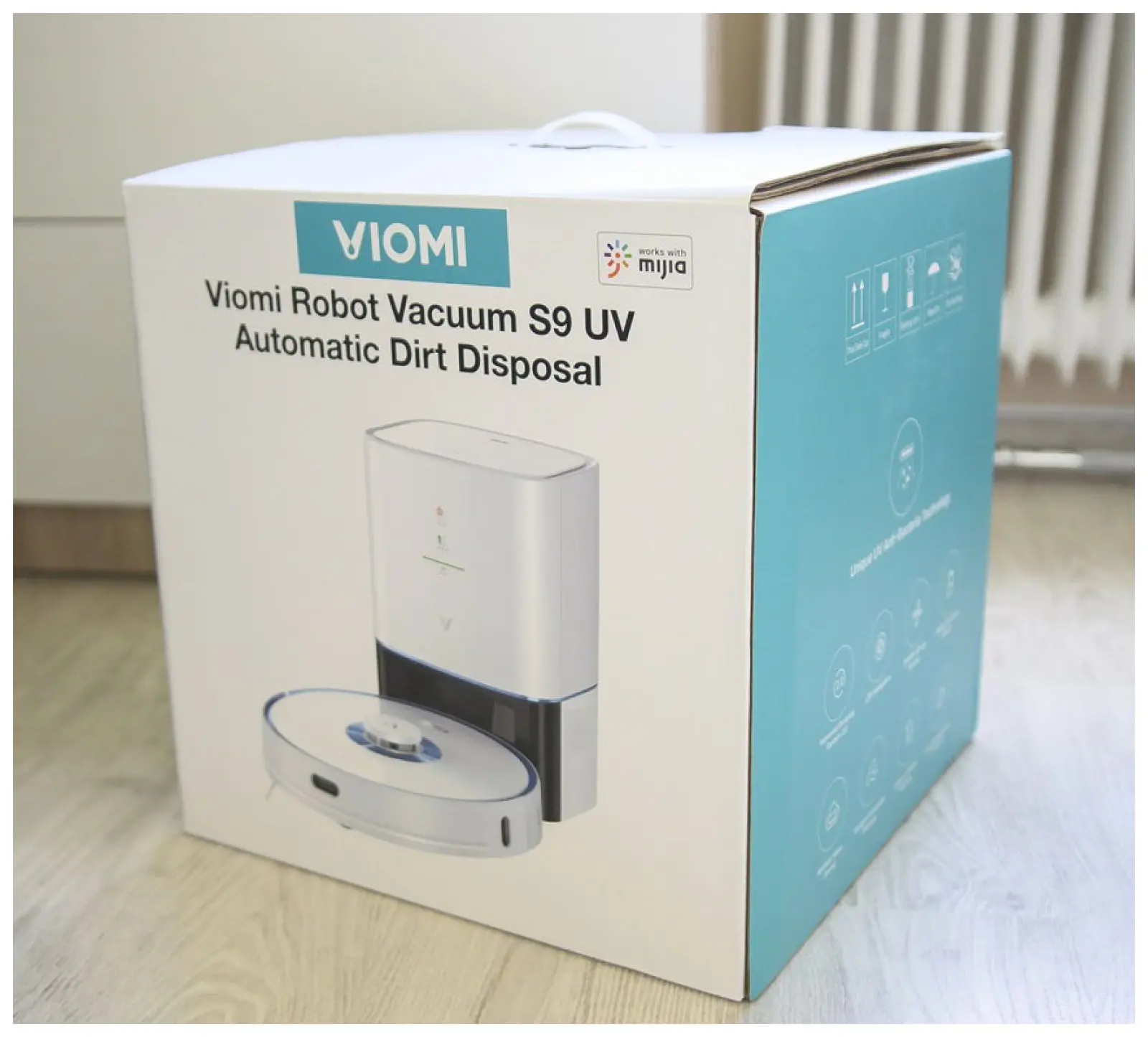 Робот-пылесос Viomi S9 UV white V-RVCLMD28D