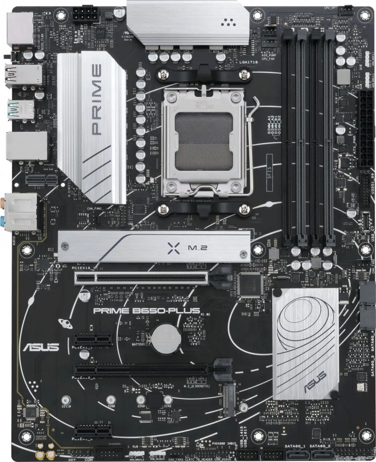 Материнская плата Asus PRIME B650-PLUS (AM5, ATX)