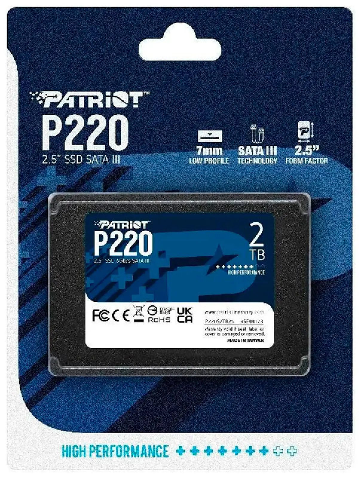 SSD накопитель Patriot Memory 2.5