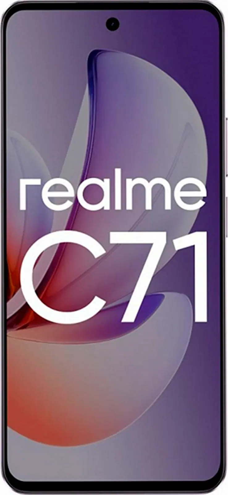 Смартфон Realme C71 RMX5303 128Gb 6Gb фиолетовый