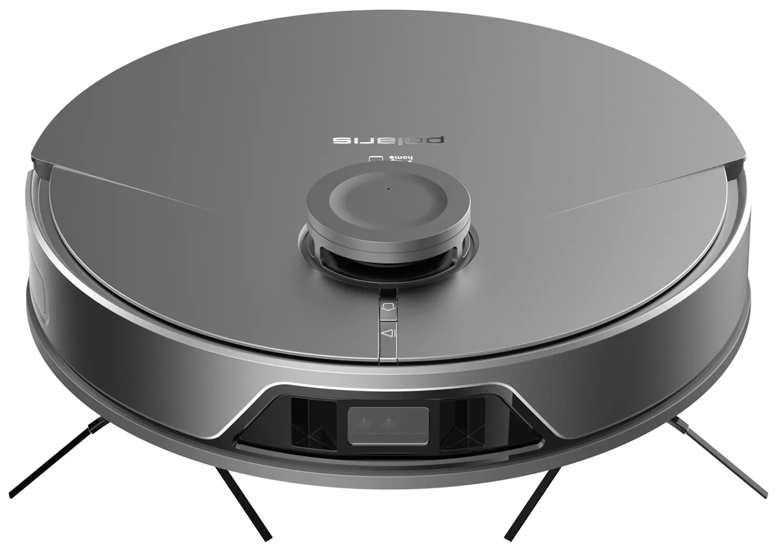 Робот-пылесос Polaris PVCRAC 7750 WIFI IQ Home, станция самоочистки, графитовый