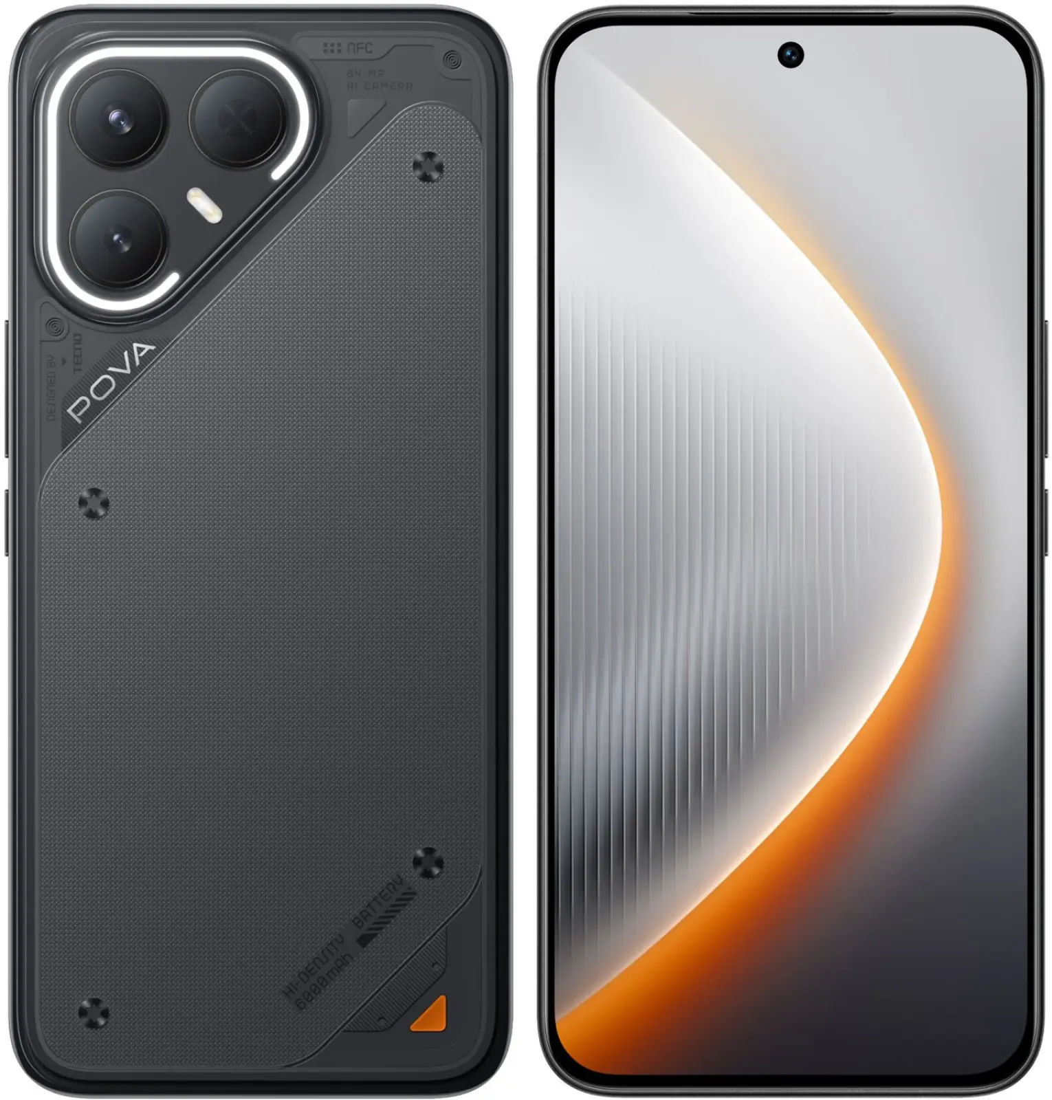 Смартфон Tecno POVA 7 Pro 5G 256Gb 12Gb черный