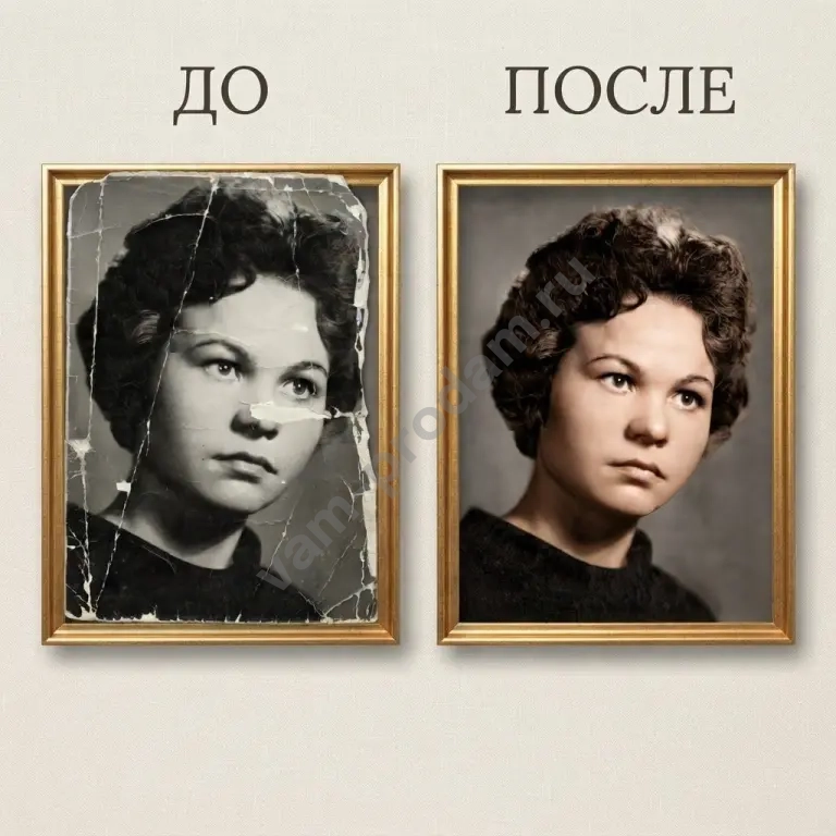Оживление. Реставрация старых фотографий.