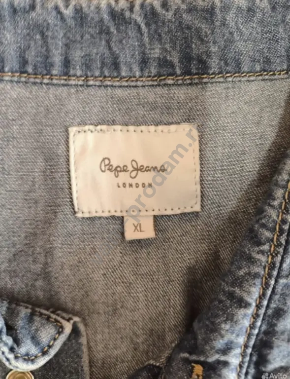джинсовая рубашка Pepe jeans