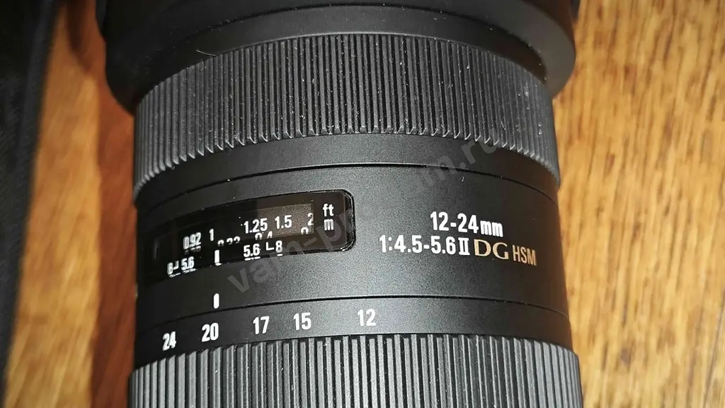 Объектив Sigma 12-24mm f4.5-5.6 II DG HSM Canon EF