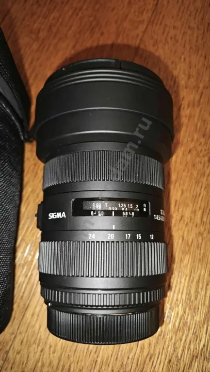 Объектив Sigma 12-24mm f4.5-5.6 II DG HSM Canon EF