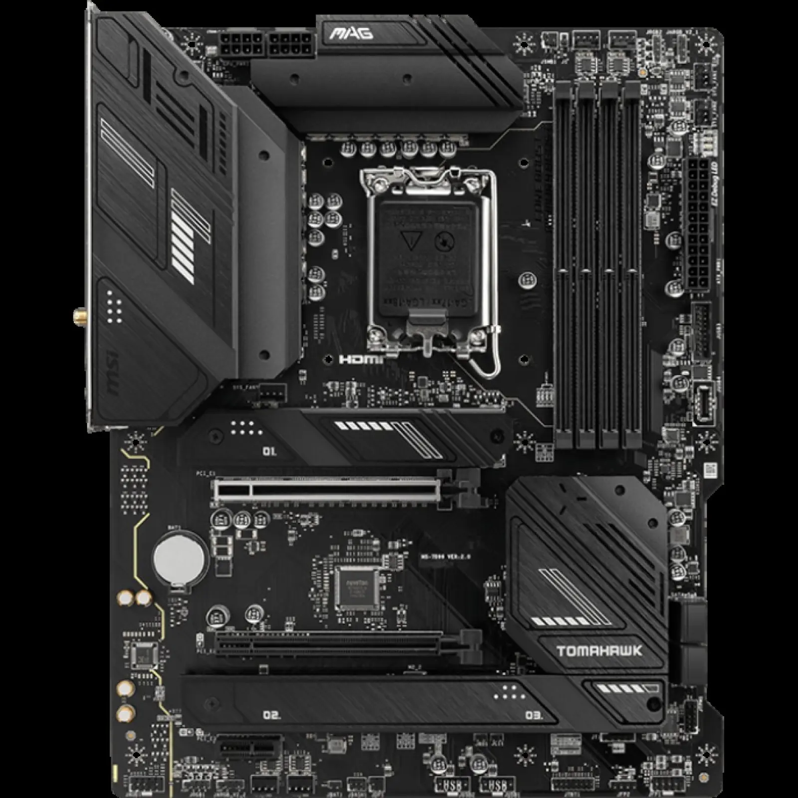 Материнская плата MSI MAG B760 TOMAHAWK WIFI (LGA1700, ATX)